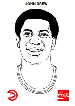 1979-80 Atlanta Hawks #22 John Drew Front