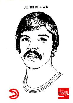 1979-80 Atlanta Hawks #50 John Brown Front