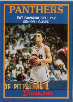 1989-90 Pittsburgh Panthers #NNO Pat Cavanaugh Front