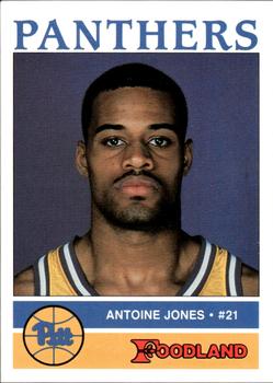 1990-91 Pittsburgh Panthers #NNO Antoine Jones Front