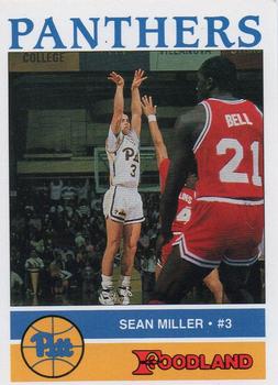 1990-91 Pittsburgh Panthers #NNO Sean Miller Front