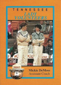 1992-93 Tennessee Lady Volunteers Smokey #4 Mickie DeMoss Front