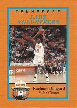 1992-93 Tennessee Lady Volunteers Smokey #5 Rachone Dilligard Front