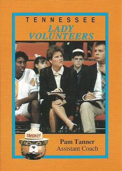 1992-93 Tennessee Lady Volunteers Smokey #12 Pam Tanner Front