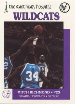 1987-88 Kansas State Wildcats #12 Mitch Richmond Front