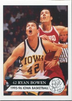 1995-96 Iowa Hawkeyes #NNO Ryan Bowen Front