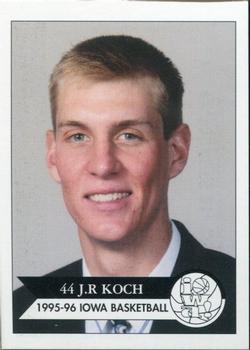 1995-96 Iowa Hawkeyes #NNO J.R. Koch Front