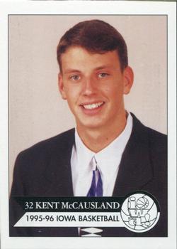 1995-96 Iowa Hawkeyes #NNO Kent McCausland Front