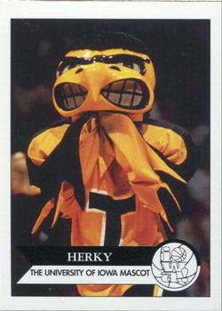 1995-96 Iowa Hawkeyes #NNO Herky Front