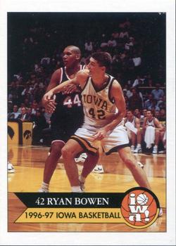 1996-97 Iowa Hawkeyes #NNO Ryan Bowen Front