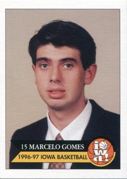 1996-97 Iowa Hawkeyes #NNO Marcelo Gomes Front