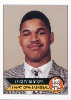 1996-97 Iowa Hawkeyes #NNO Guy Rucker Front
