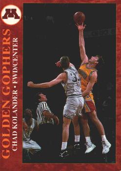 1994-95 Minnesota Golden Gophers #6 Chad Kolander Front
