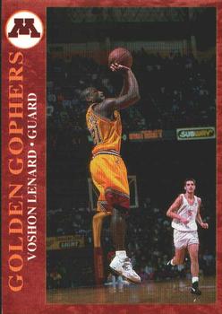 1994-95 Minnesota Golden Gophers #7 Voshon Lenard Front