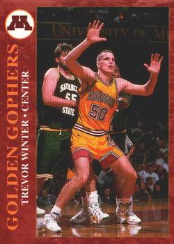 1994-95 Minnesota Golden Gophers #13 Trevor Winter Front