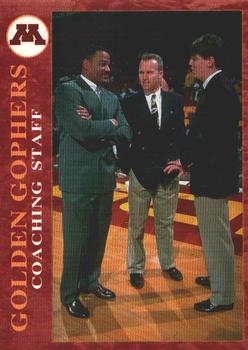 1994-95 Minnesota Golden Gophers #16 Milton Barnes / Larry Davis / Bill Brown Front