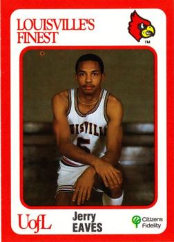 1988-89 Louisville Cardinals Collegiate Collection #19 Jerry Eaves Front