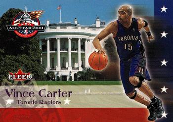 2001 NBA All-Star Game Washington D.C. #1 Vince Carter Front