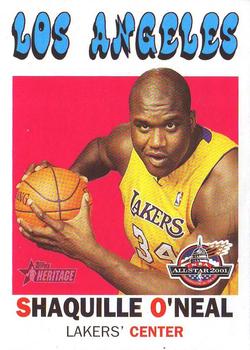 2001 NBA All-Star Game Washington D.C. #2 Shaquille O'Neal Front