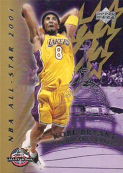 2001 NBA All-Star Game Washington D.C. #3 Kobe Bryant Front