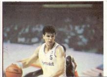 1989 KOS/JEZ Yugoslavian Stickers #76a Drazen Petrovic Front
