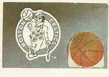 1989 KOS/JEZ Yugoslavian Stickers #87 Boston Celtics Logo Front