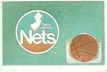 1989 KOS/JEZ Yugoslavian Stickers #100 New Jersey Nets Logo Front