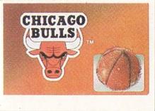 1989 KOS/JEZ Yugoslavian Stickers #122 Chicago Bulls Logo Front