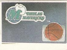 1989 KOS/JEZ Yugoslavian Stickers #147 Dallas Mavericks Logo Front