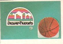 1989 KOS/JEZ Yugoslavian Stickers #153 Denver Nuggets Logo Front