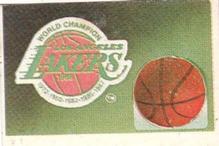 1989 KOS/JEZ Yugoslavian Stickers #174 Los Angeles Lakers Logo Front