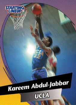 1998 Kenner Starting Lineup Cards NCAA F.A.M.E. #557392.01 Kareem Abdul-Jabbar Front