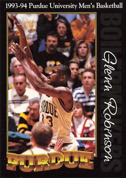 1993-94 Purdue Boilermakers #NNO Glenn Robinson Front