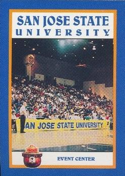 1990-91 San Jose State Spartans Smokey #NNO Event Center Front