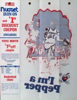 1977-78 Denver Nuggets Iron-Ons #NNO Bobby Wilkerson Front