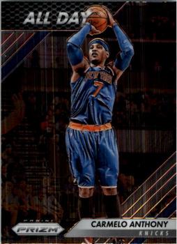2016-17 Panini Prizm - All Day #2 Carmelo Anthony Front