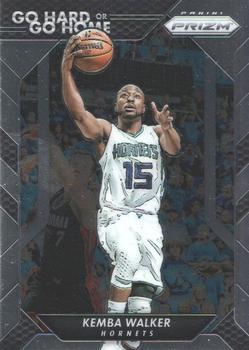 2016-17 Panini Prizm - Go Hard Or Go Home #13 Kemba Walker Front