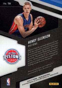 2016-17 Panini Prizm - Rookie Jerseys #16 Henry Ellenson Back
