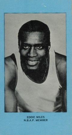 1969 NBAP Members #NNO Eddie Miles Front