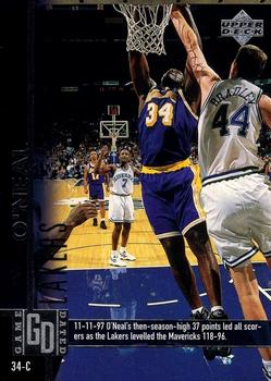 1998 NBA Wrapper Rebound Shaquille O'Neal #4 Shaquille O'Neal Front