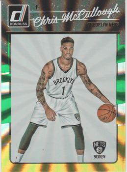 2016-17 Donruss - Green and Yellow Holo Laser #84 Chris McCullough Front