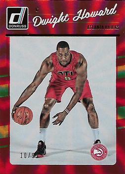 2016-17 Donruss - Red Holo Laser #36 Dwight Howard Front