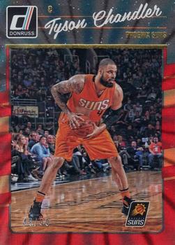2016-17 Donruss - Red Holo Laser #124 Tyson Chandler Front