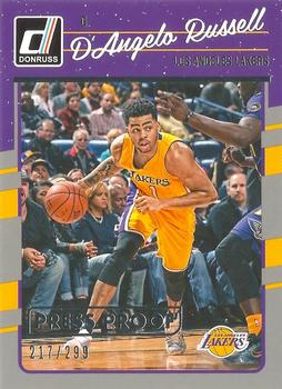 2016-17 Donruss - Press Proof Silver #64 D'Angelo Russell Front
