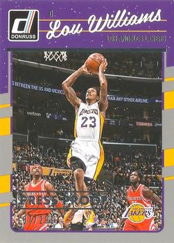 2016-17 Donruss - Press Proof Silver #66 Lou Williams Front