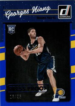 2016-17 Donruss - Press Proof Blue #189 Georges Niang Front