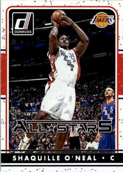 2016-17 Donruss - All-Stars #4 Shaquille O'Neal Front