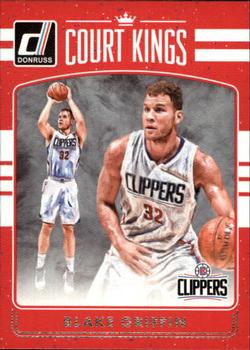 2016-17 Donruss - Court Kings #14 Blake Griffin Front