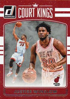 2016-17 Donruss - Court Kings #35 Justise Winslow Front