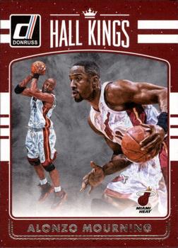 2016-17 Donruss - Hall Kings #4 Alonzo Mourning Front